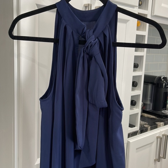 Pleated A-Line Dress - Picture 2 of 4